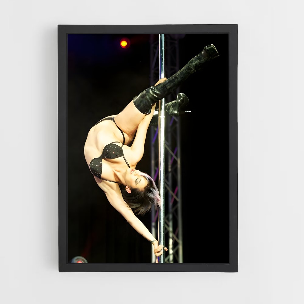 Poster Pole Dance Éblouissant – affiche Danse (vue 2)